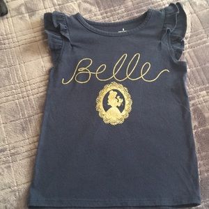 Kids top Belle Disney